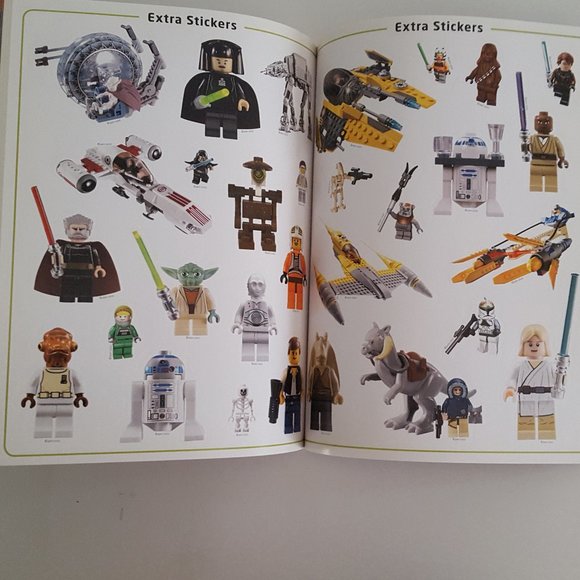 LEGO Star Wars Ultimate 1000 REUSEABLE STICKER COLLECTION - Picture 2 of 8